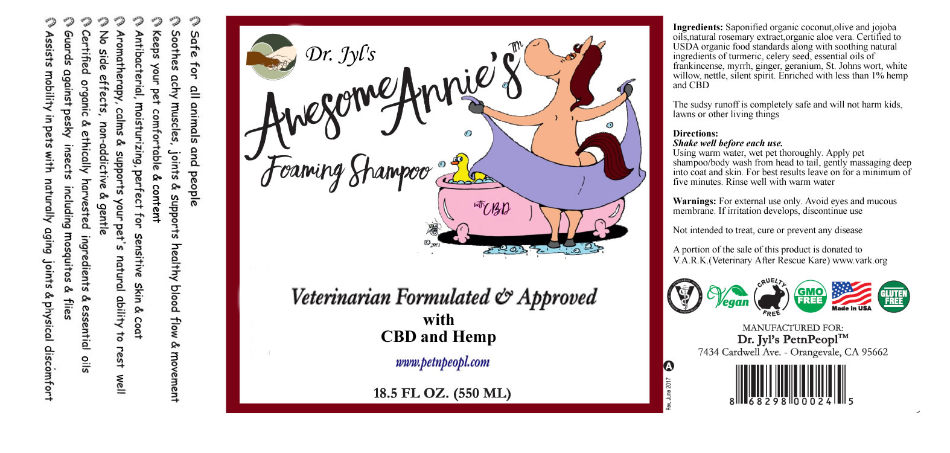 awesome annie's label