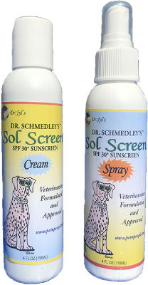 schmedley sun guard in both cream and spray