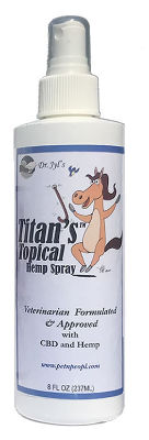 Titan's Hemp Pain Relief Spray for Horses